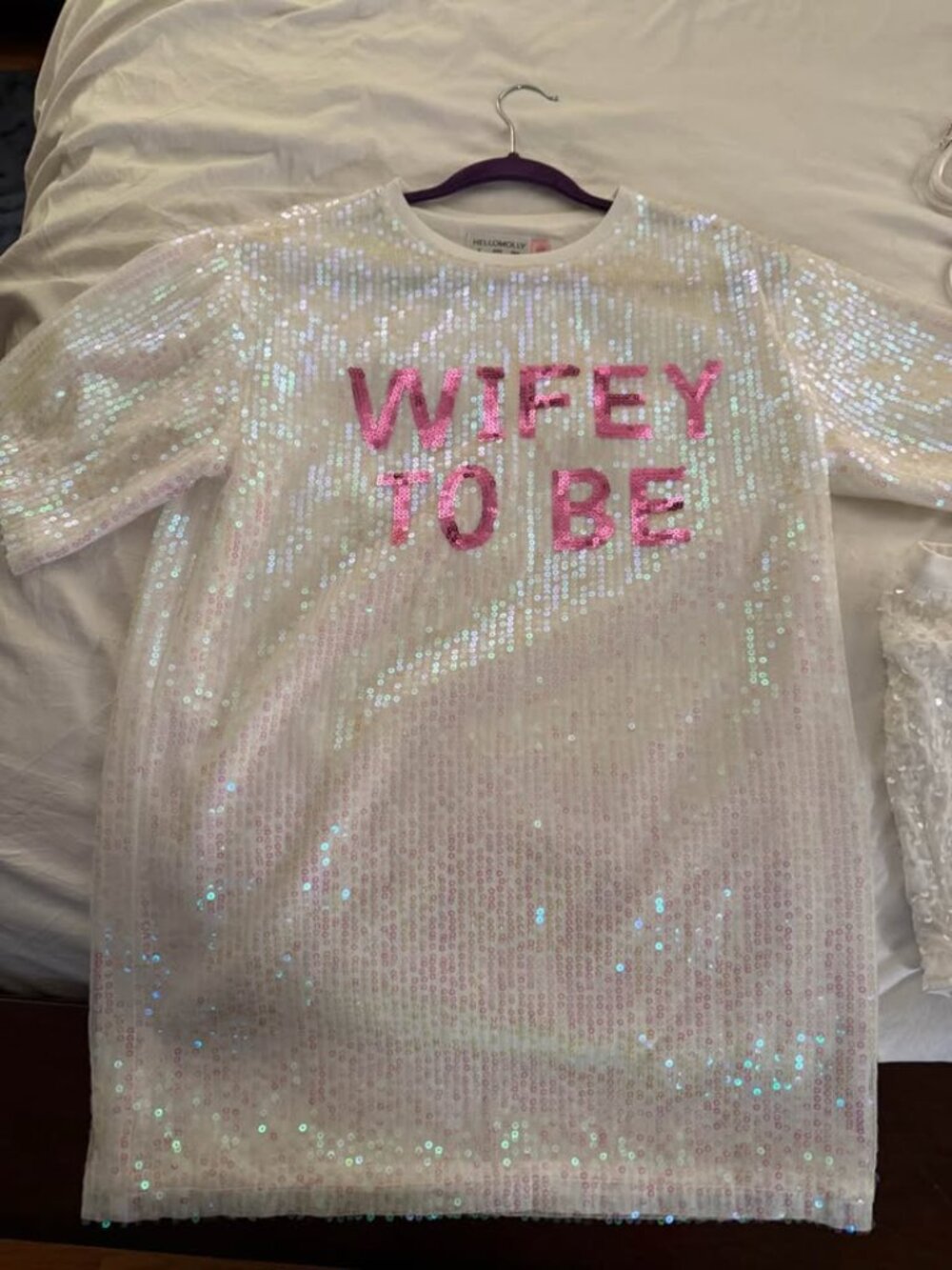 Wifey to Be Tshirt Dress